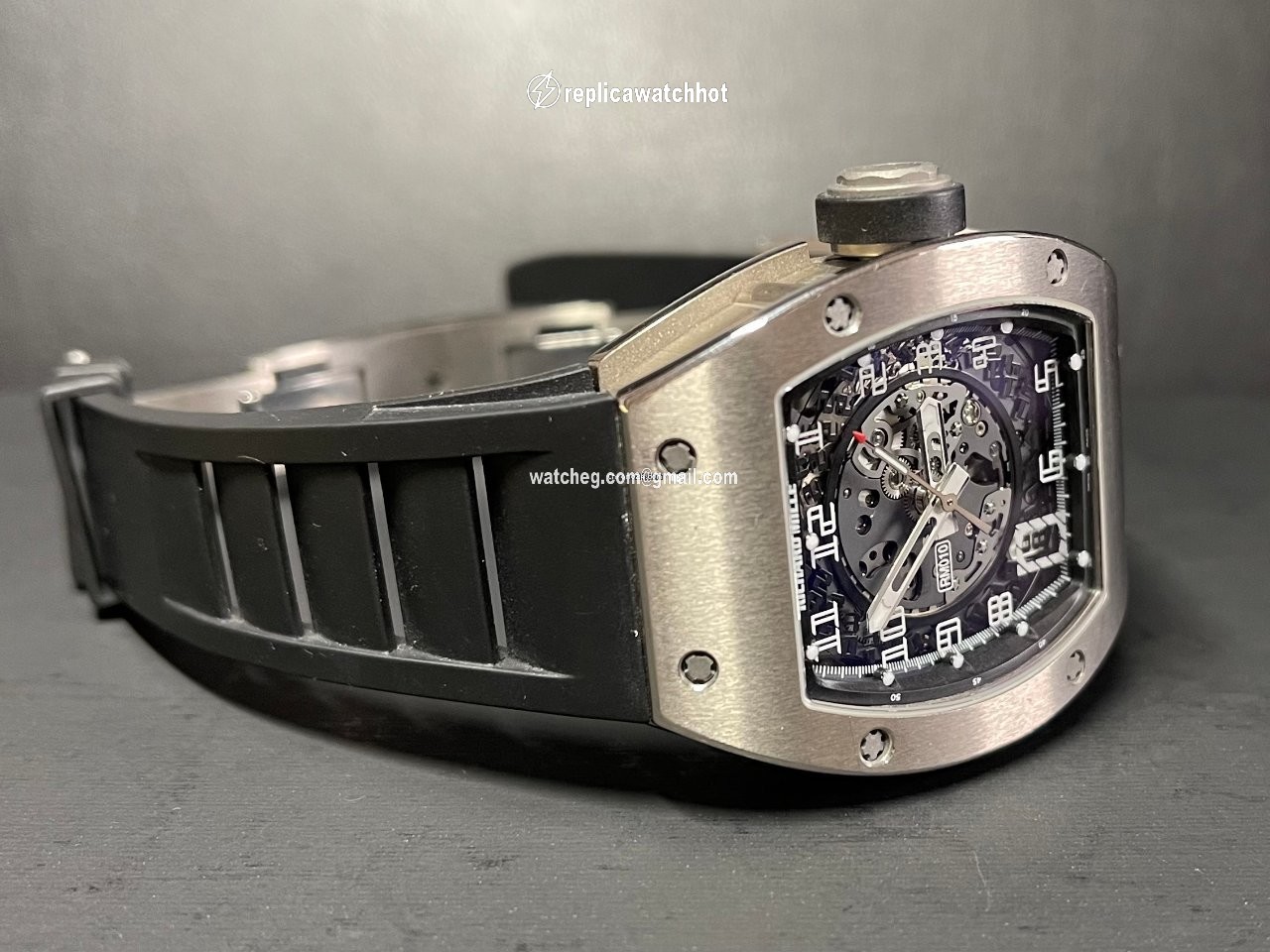 Richard Mille RM 010 Mens watch Unisex Automatic White gold RM010 AH WG 2