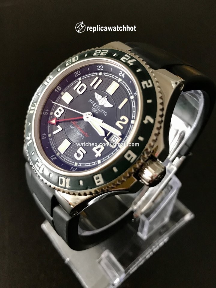 Breitling Superocean GMT Mens watch Unisex Automatic Steel A3238011 BA38 2