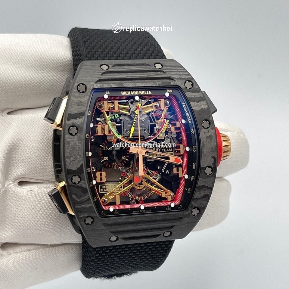 Richard Mille Mens watch Unisex Automatic Carbon RM 50-01 2