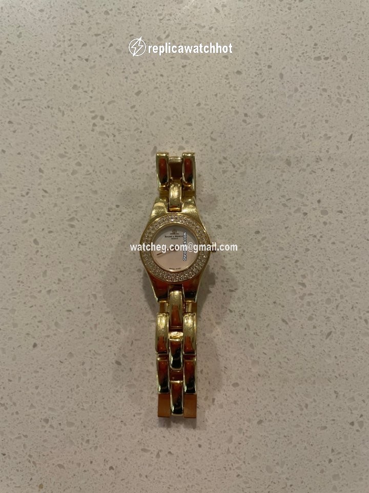 Baume & Mercier Linea Womens watch Quartz Yellow gold MV045153 2