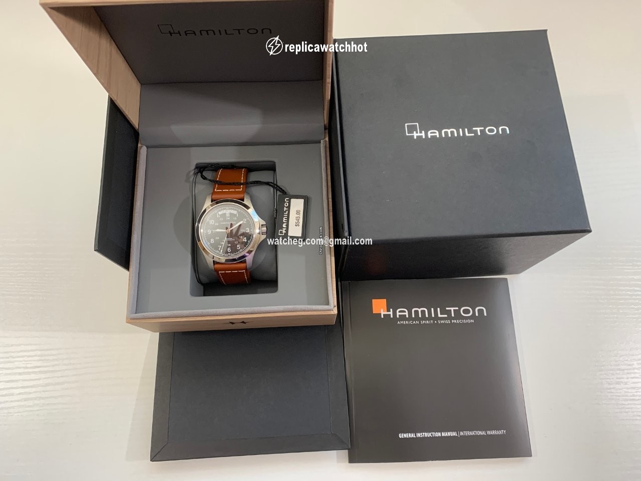 Hamilton Khaki Field King Mens watch Unisex Automatic Steel H64455533 2