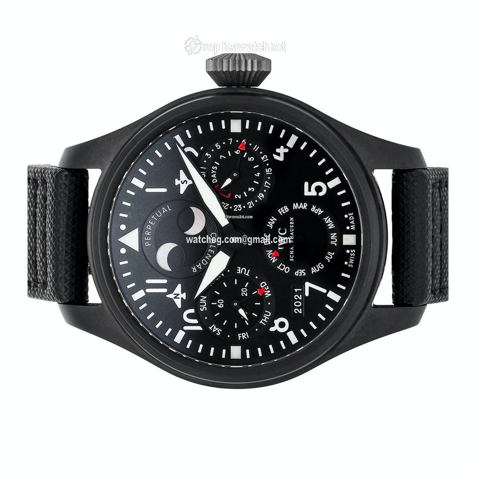 IWC Big Pilot Top Gun Mens watch Unisex Automatic Ceramic IW5029-02 2