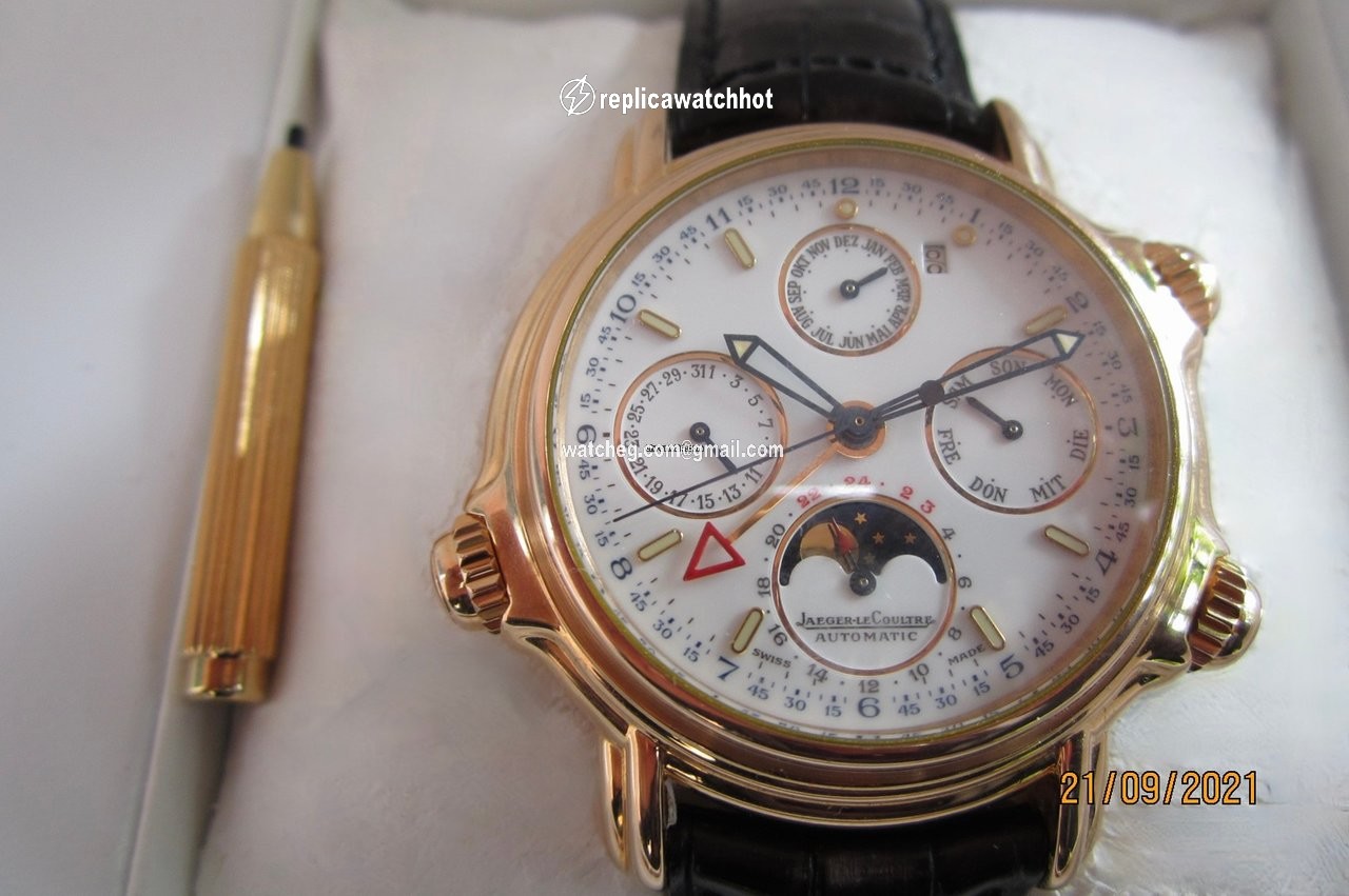 Jaeger-LeCoultre Mens watch Unisex Automatic Rose gold 180.240.990 2