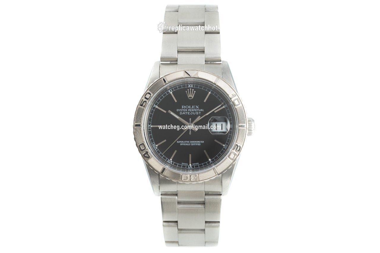 Rolex Datejust Turn-O-Graph Mens watch Unisex Steel Automatic 16264 2