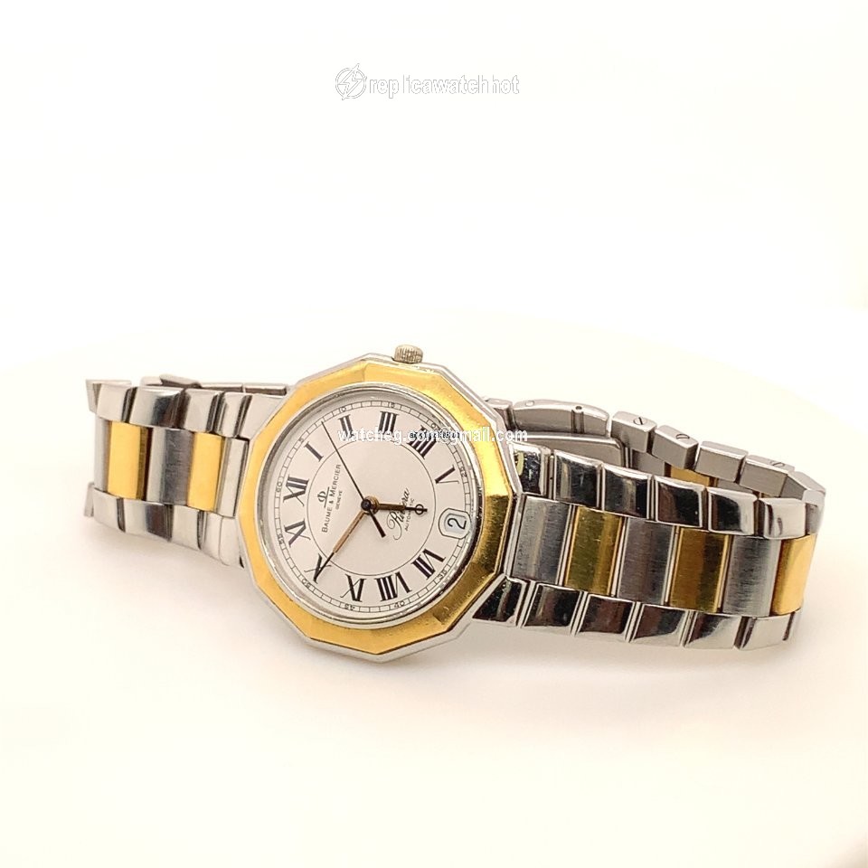 Baume & Mercier Riviera Mens watch Unisex Automatic Gold Steel 3131 2