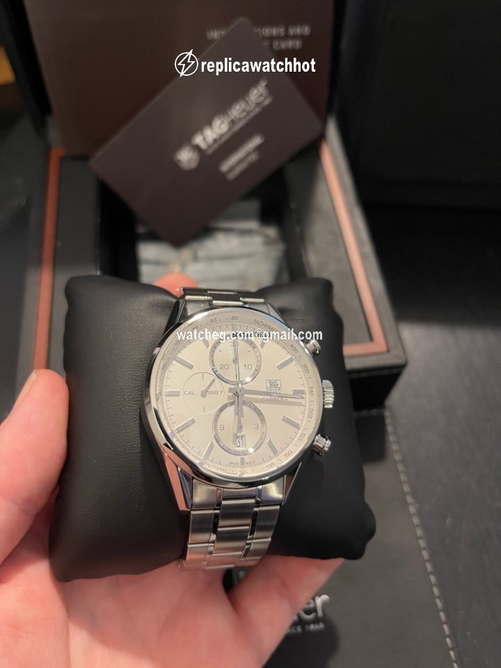 TAG Heuer Carrera Calibre 1887 Mens watch Unisex Automatic Steel CAR2111.BA0724 2