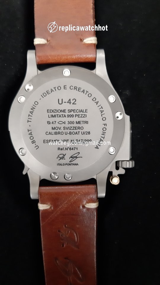 U-Boat U-42 Mens watch Unisex Automatic Titanium 6471 2