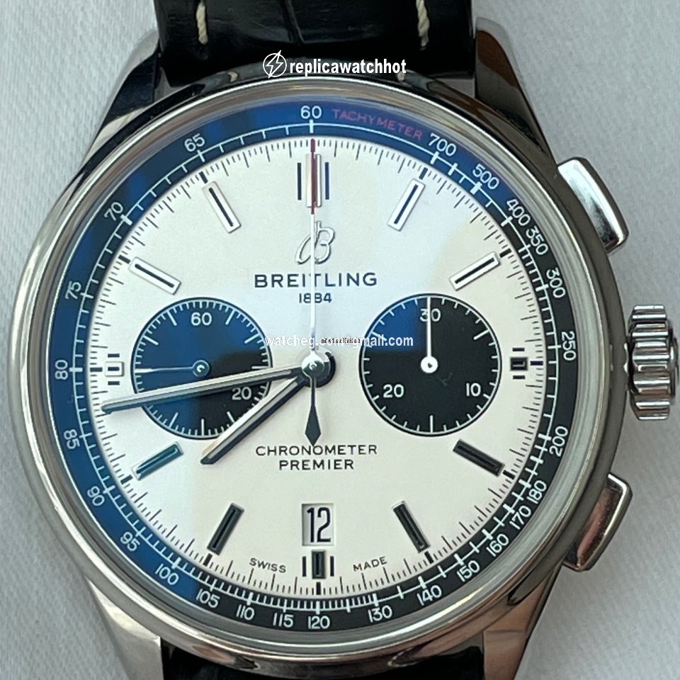 Breitling Mens watch Unisex Automatic Steel AB0118221G1P1 2