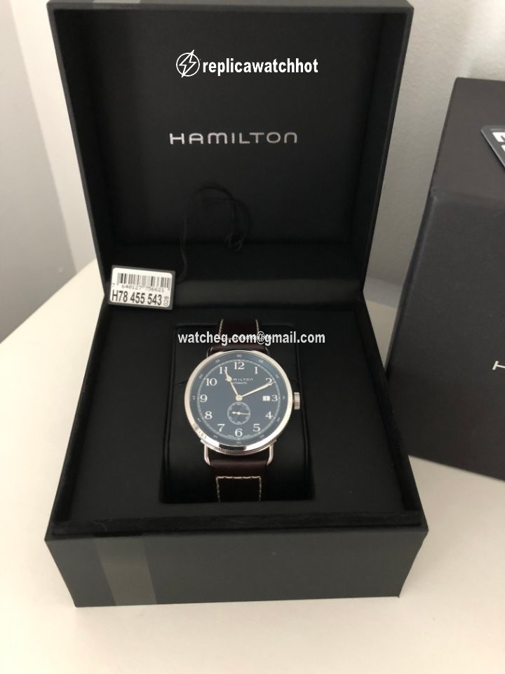 Hamilton Khaki Navy Pioneer Mens watch Unisex Automatic Steel H78455543 2