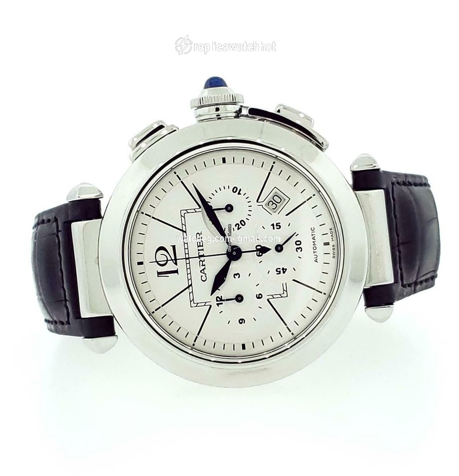 Cartier Pasha Mens watch Unisex Automatic Steel W3108555 2