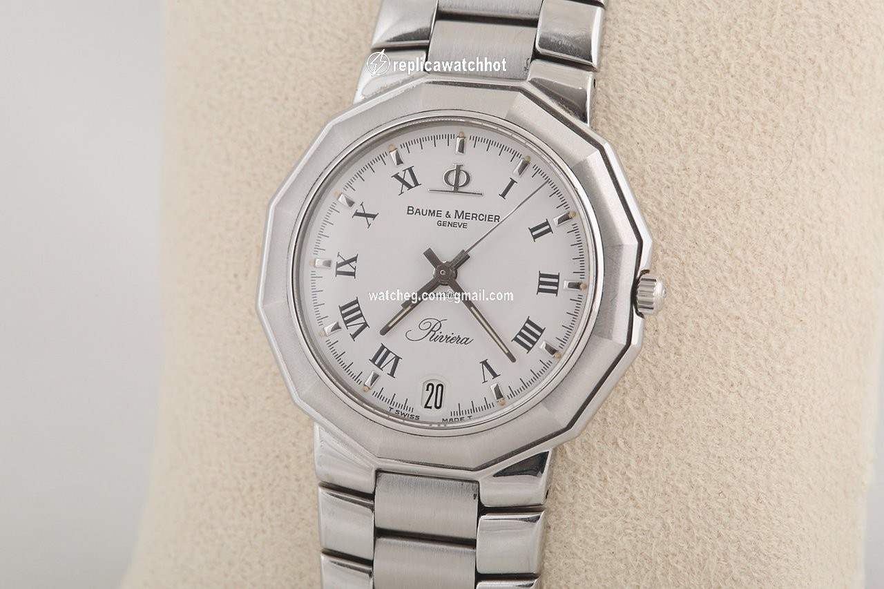 Baume & Mercier Riviera Mens watch Unisex Quartz Steel Baume & Mercier 5131 2