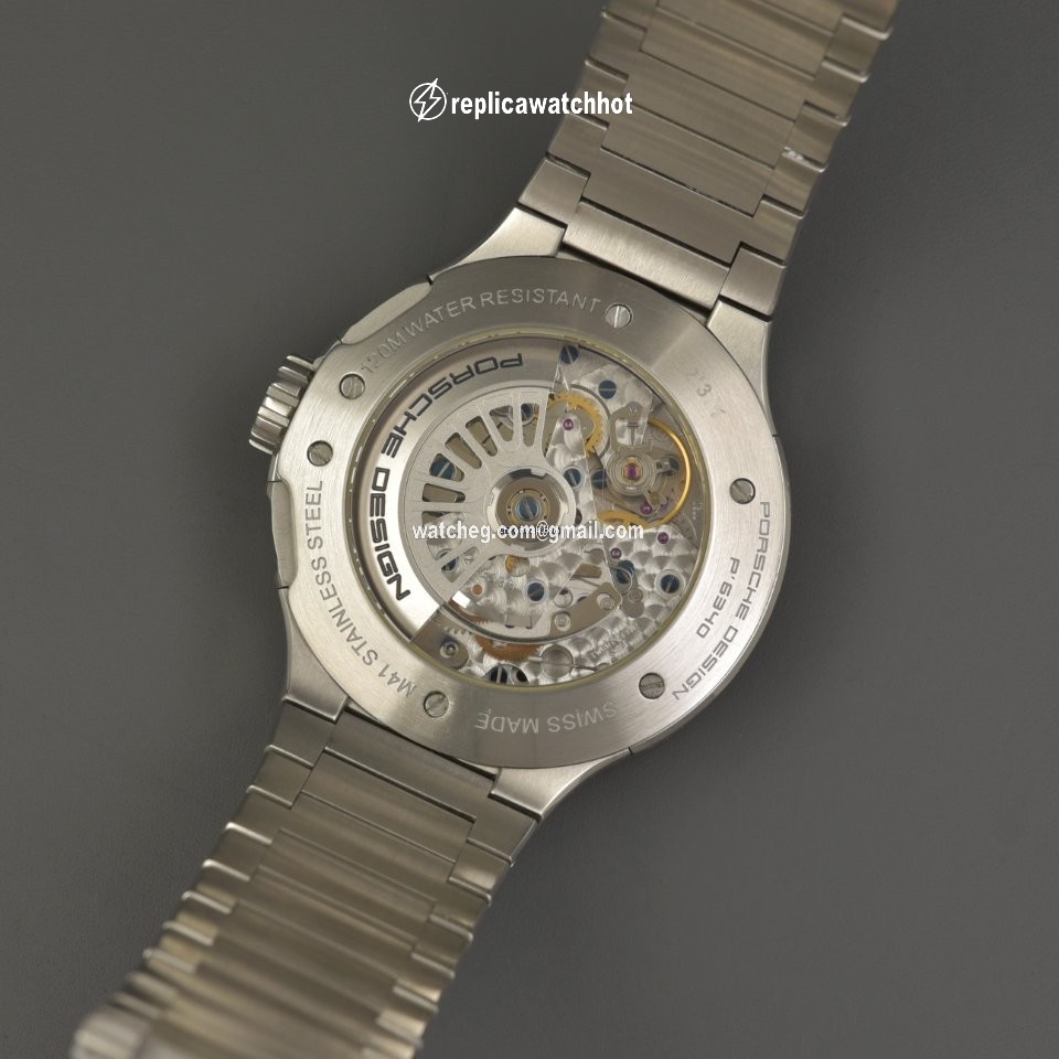 Porsche Design Flat Six Mens watch Unisex Automatic Steel P6340 2
