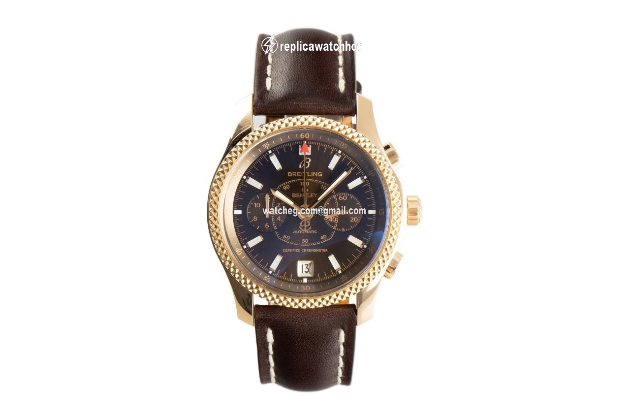 Breitling Bentley Mark VI Mens watch Unisex Automatic Red gold H26362 2