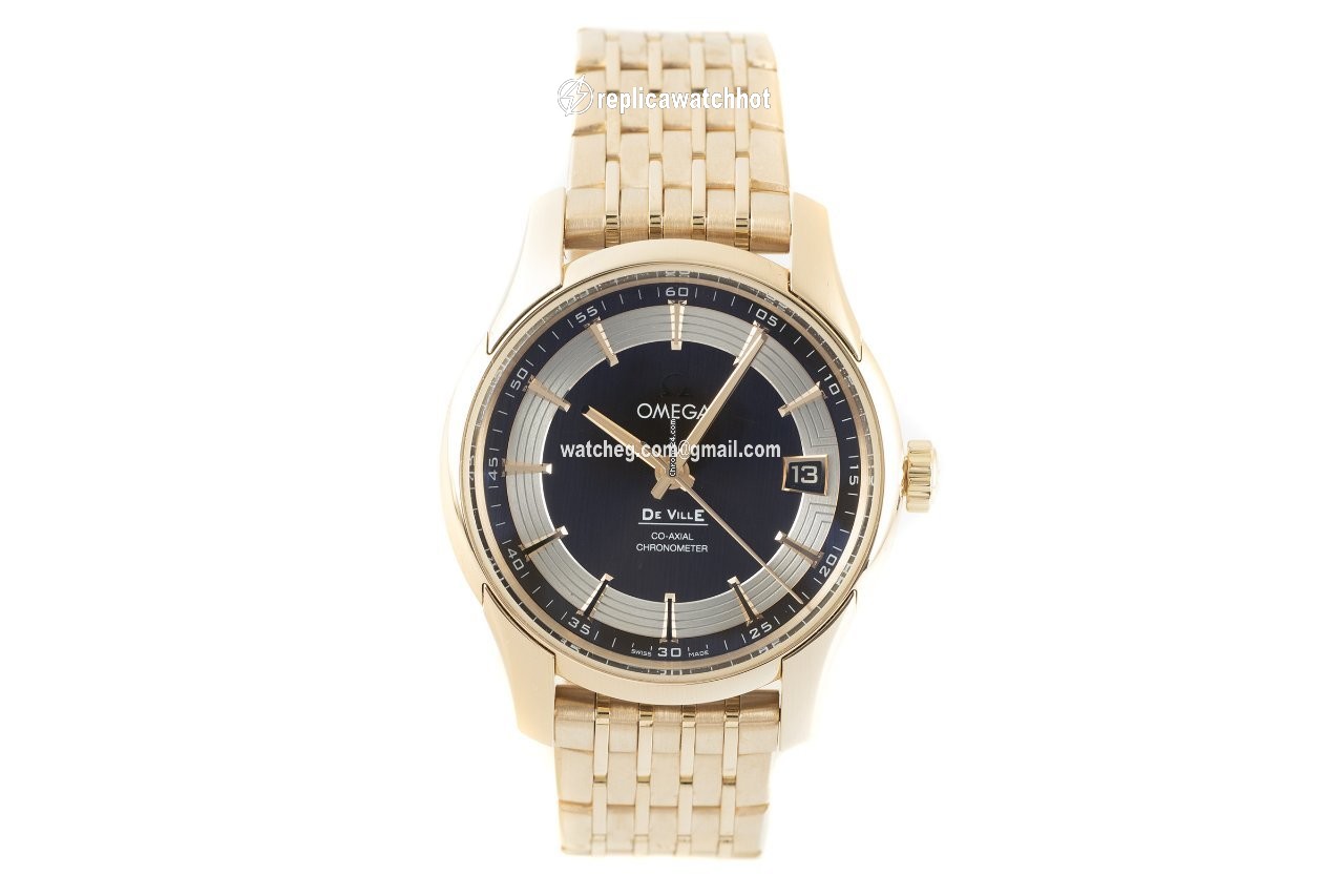 Omega De Ville Hour Vision Mens watch Unisex Automatic Red gold 431.60.41.21.13.001 2
