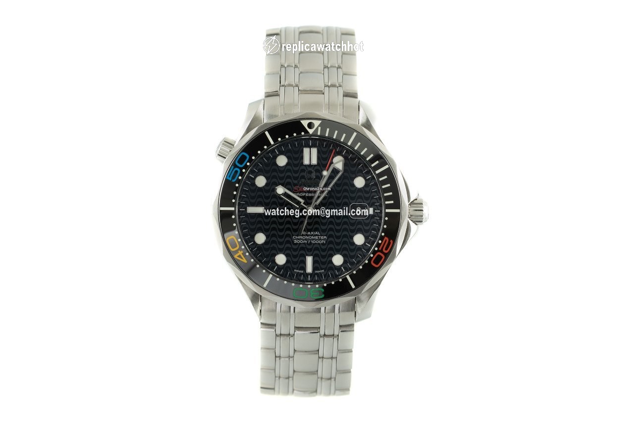 Omega Seamaster Diver 300 M Mens watch Unisex Automatic Steel 522.30.41.20.01.001 2