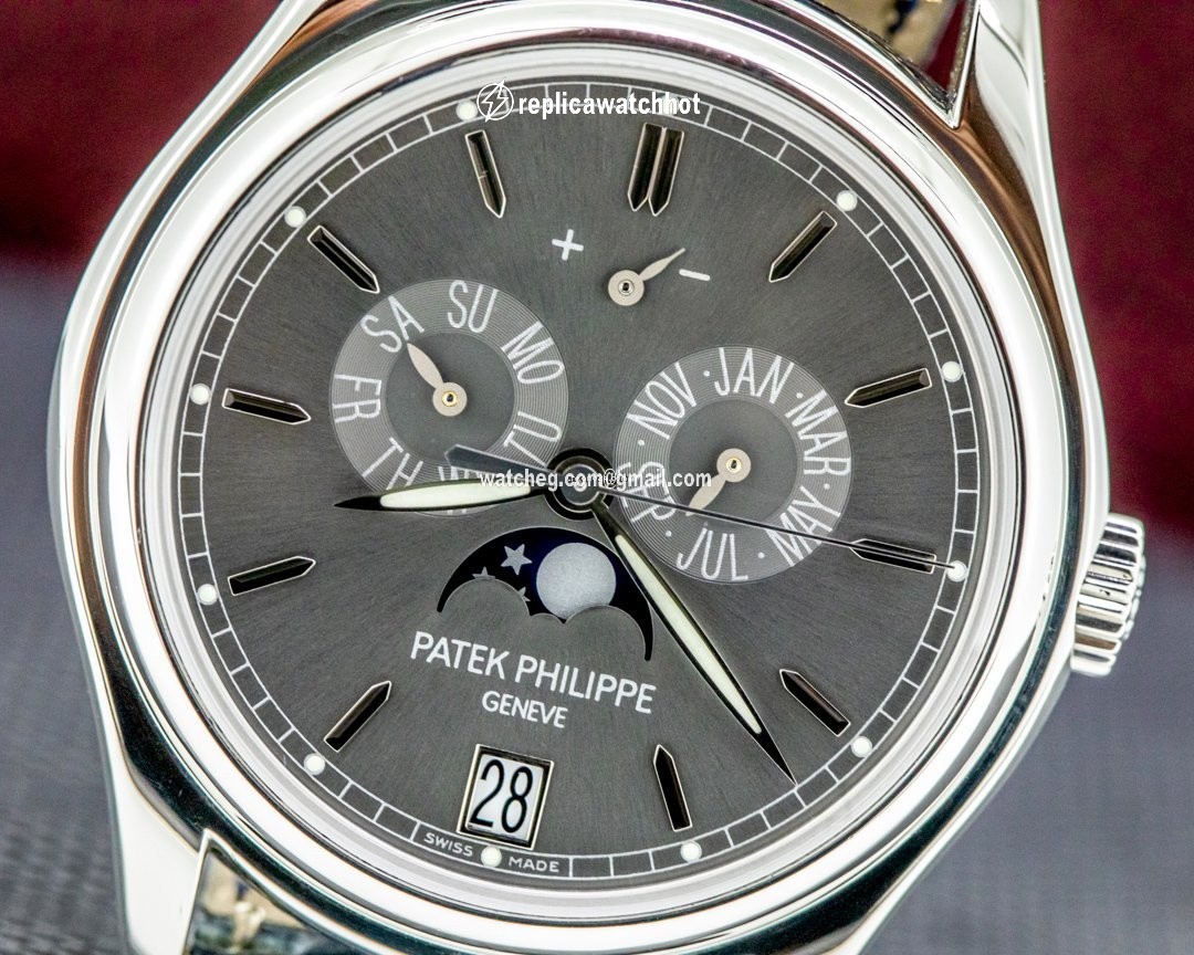 Patek Philippe Annual Calendar Mens watch Unisex Automatic Platinum 5146P-001 2
