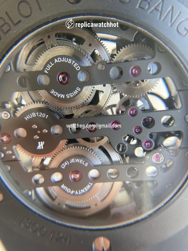 Hublot Big Bang Meca-10 Mens watch Unisex Manual winding Ceramic 414.CI.1123.RX 2