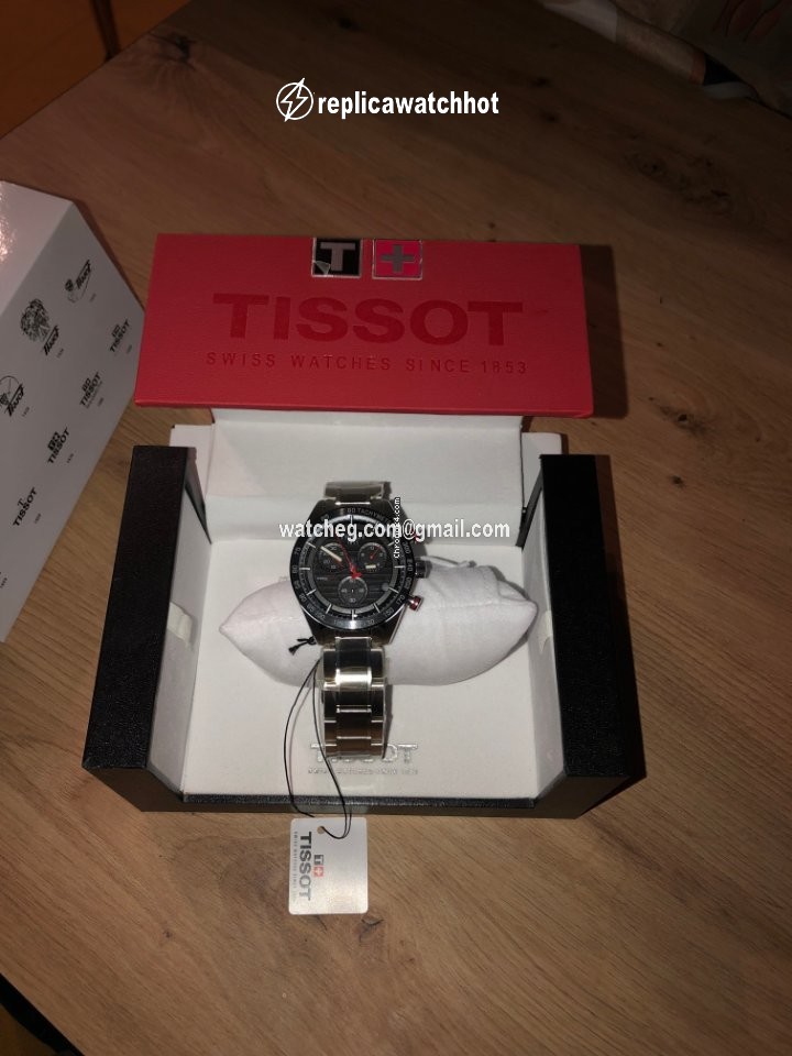 Tissot PRS 516 Mens watch Unisex Quartz Steel T100.417.11.051.01 2