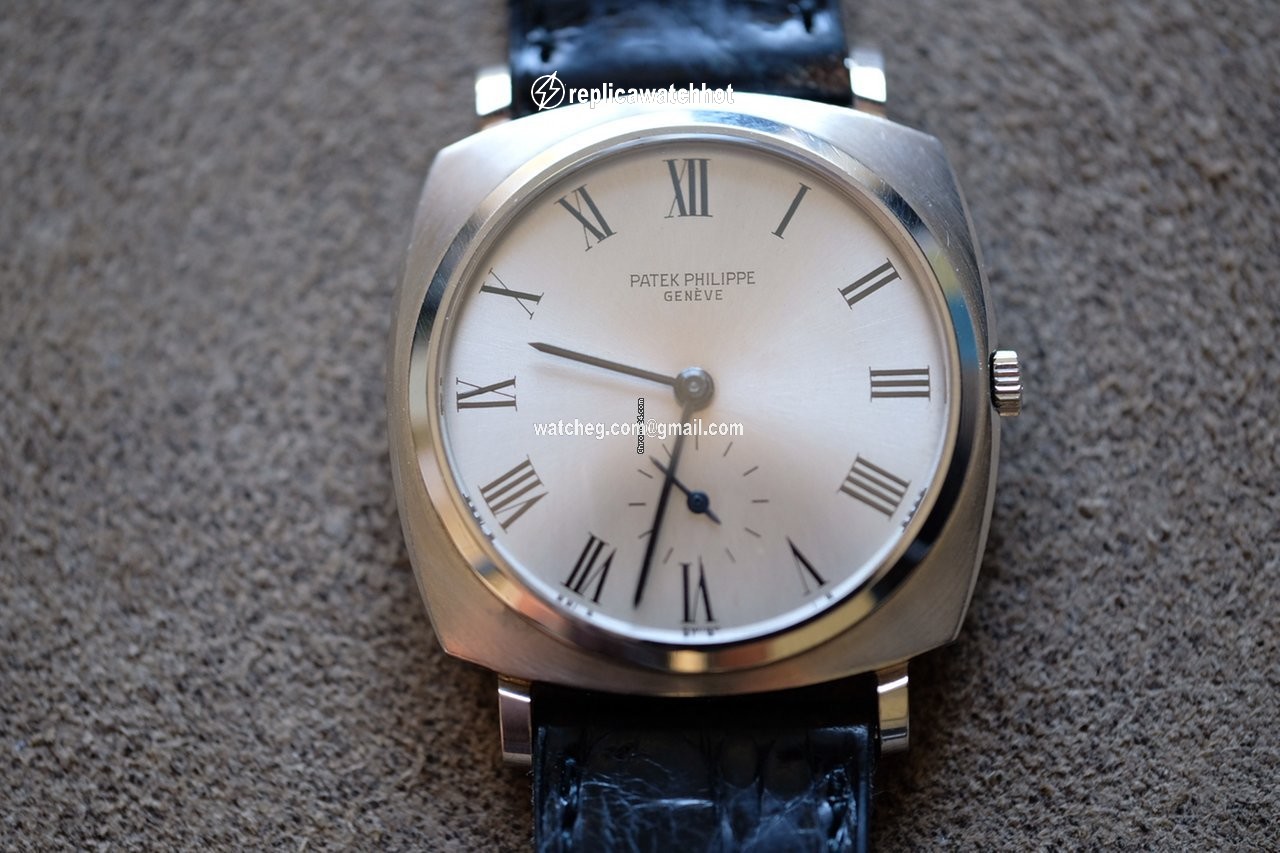 Patek Philippe Calatrava Mens watch Unisex Automatic White gold 3525G 2