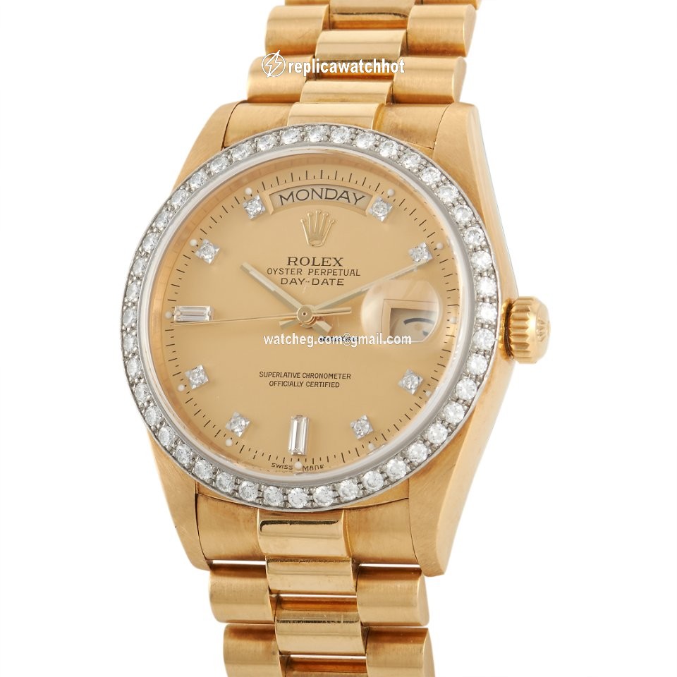 Rolex Day-Date 36 Mens watch Unisex Yellow gold Automatic 18048 2