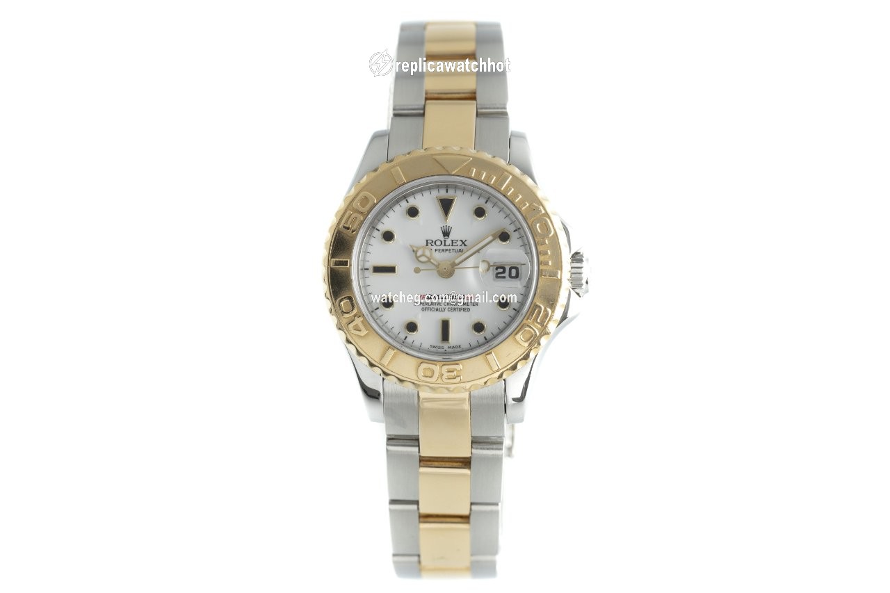 Rolex Yacht-Master Womens watch Gold Steel Automatic 169623 2