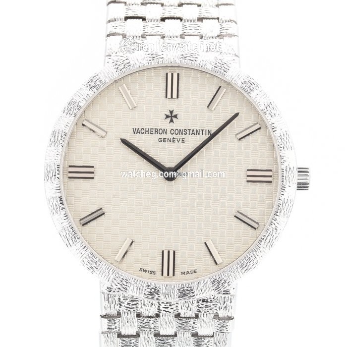 Vacheron Constantin Patrimony Mens watch Unisex Manual winding White gold 81162 206G-9172 2