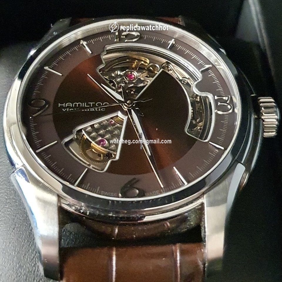 Hamilton Jazzmaster Open Heart Mens watch Unisex Automatic Steel H32565595 2