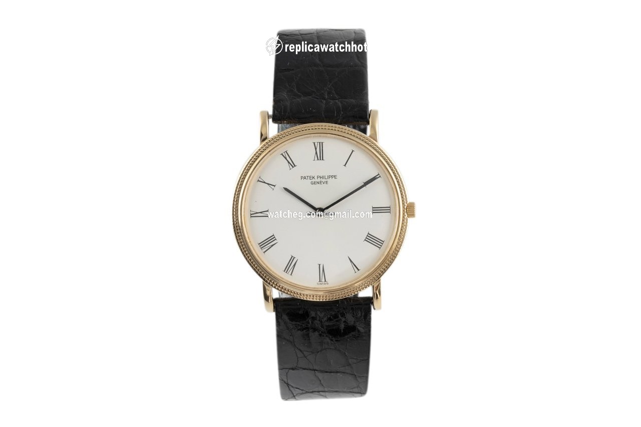 Patek Philippe Calatrava Mens watch Unisex Manual winding Yellow gold 3520D 2