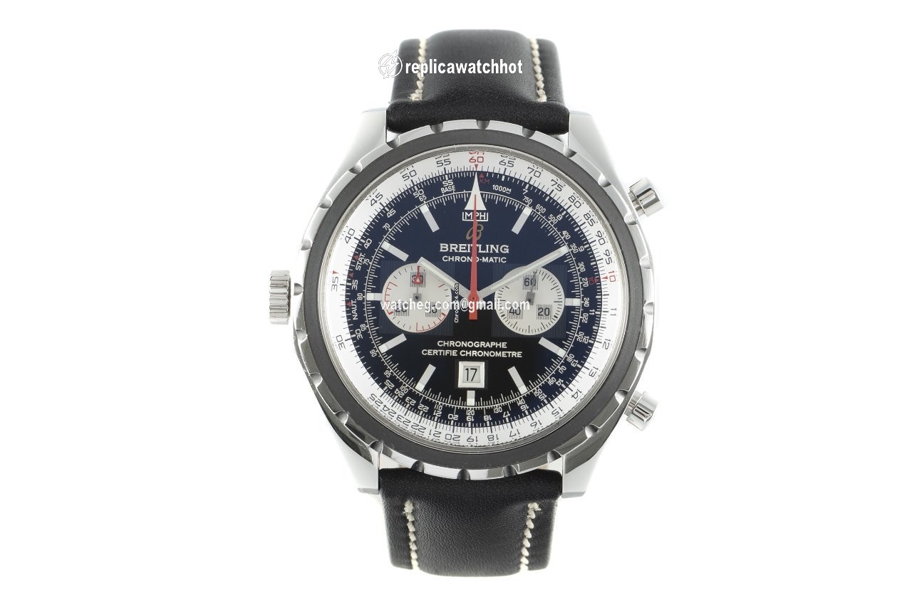 Breitling Chrono-Matic Mens watch Unisex Automatic Steel A41360 2