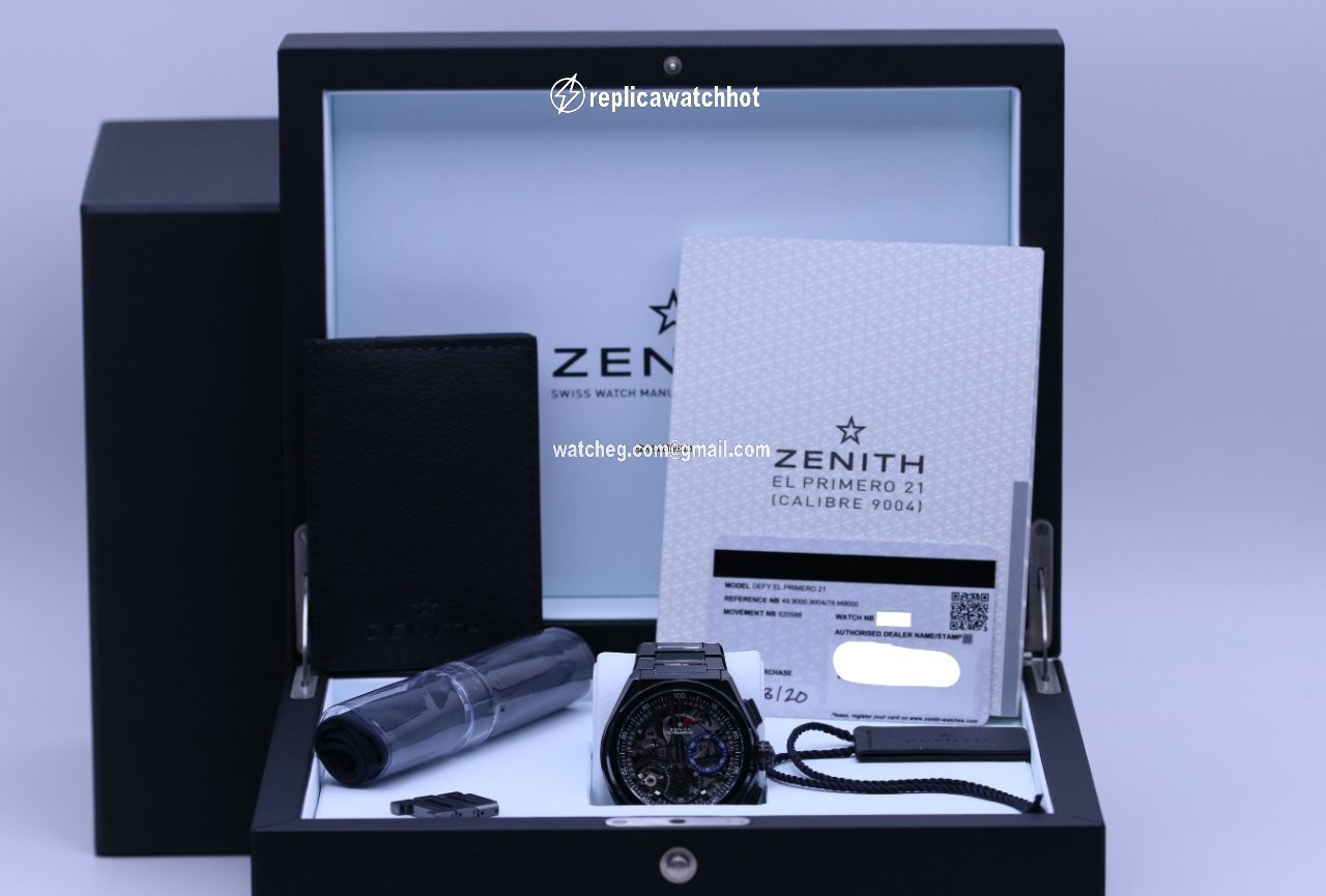 Zenith Defy El Primero Mens watch Unisex Automatic Ceramic 49.9000.9004 78.M9000 2