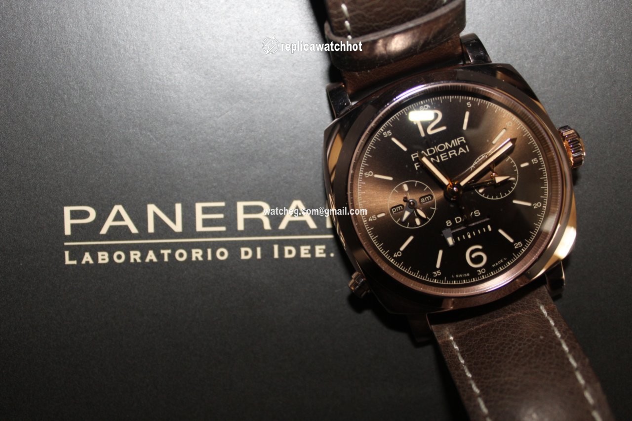 Panerai Special Editions Mens watch Unisex Manual winding Rose gold PAM 00502 2
