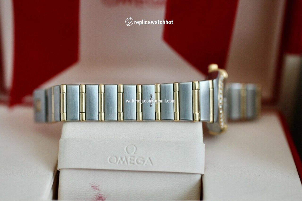 Omega Constellation Womens watch Quartz Gold Steel 1267.70.00 2