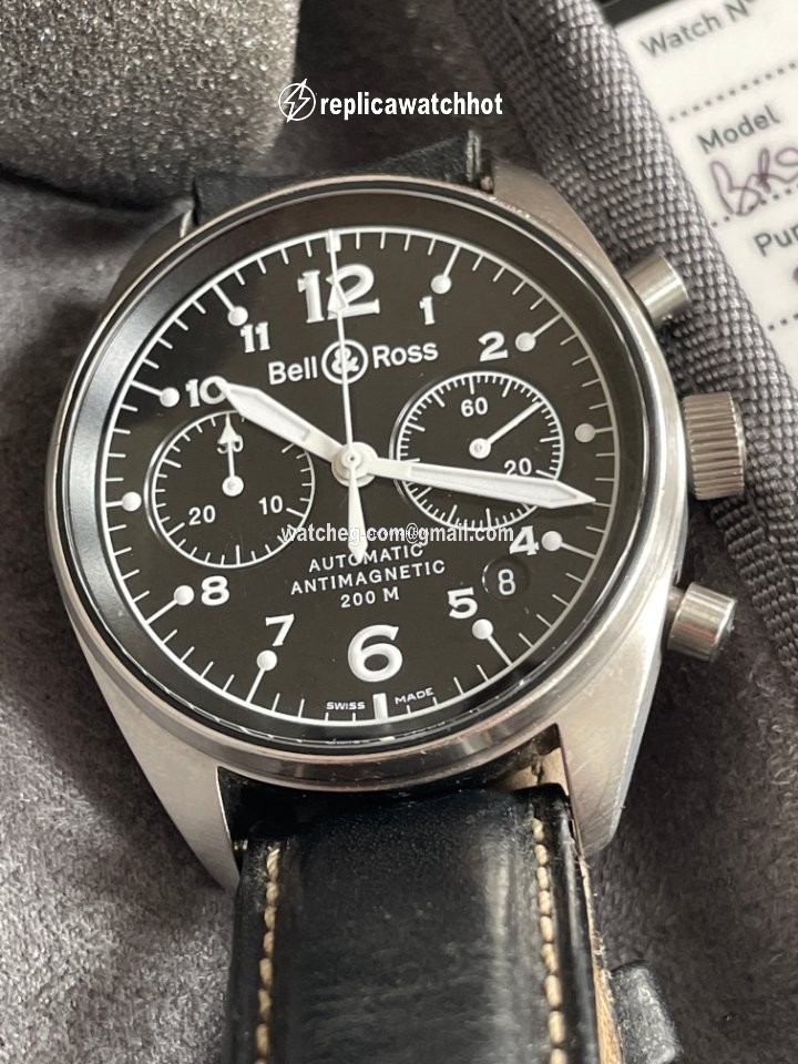 Bell & Ross BR V1 Mens watch Unisex Automatic Steel BRV126-BL-ST SST 2