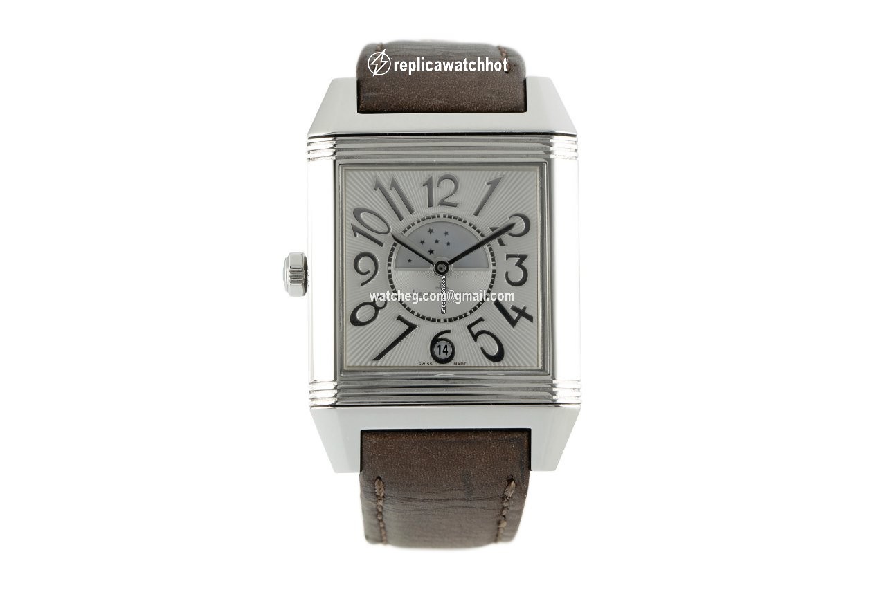 Jaeger-LeCoultre Reverso Squadra Lady Duetto Womens watch Automatic Steel 235.8.76 2