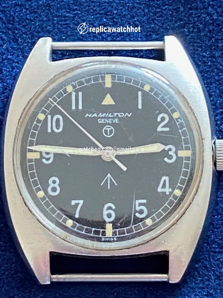Hamilton Mens watch Unisex Manual winding Steel 382 75 2