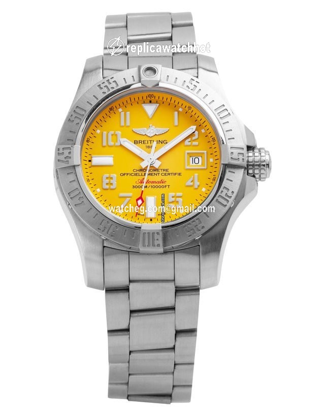 Breitling Avenger II Seawolf Mens watch Unisex Automatic Steel A17331101I1A1 2