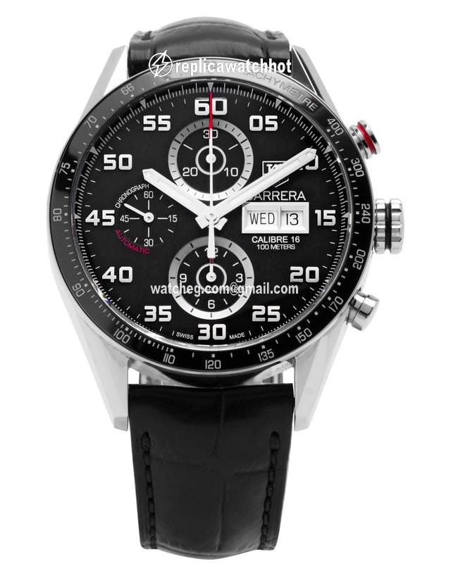 TAG Heuer Carrera Calibre 16 Mens watch Unisex Automatic Steel CV2A1R.FC6235 2
