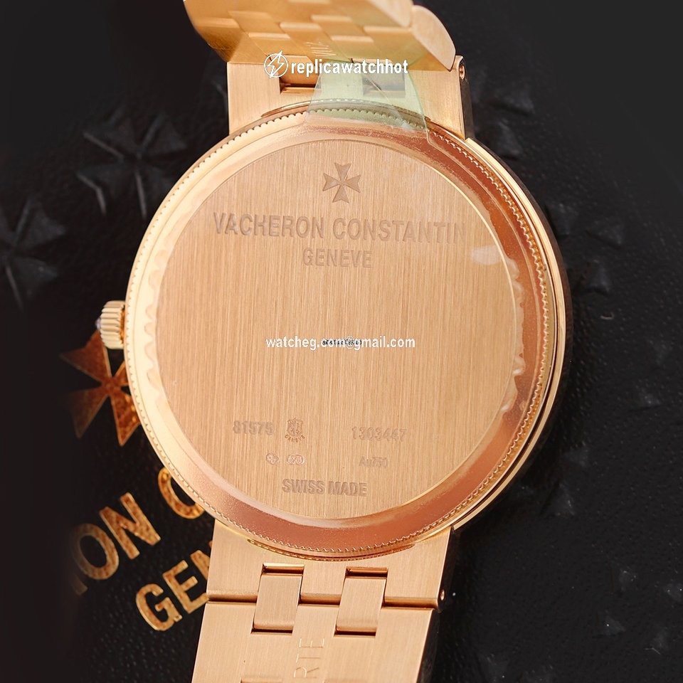 Vacheron Constantin Patrimony Mens watch Unisex Manual winding Rose gold 81575 v02r-9275 2