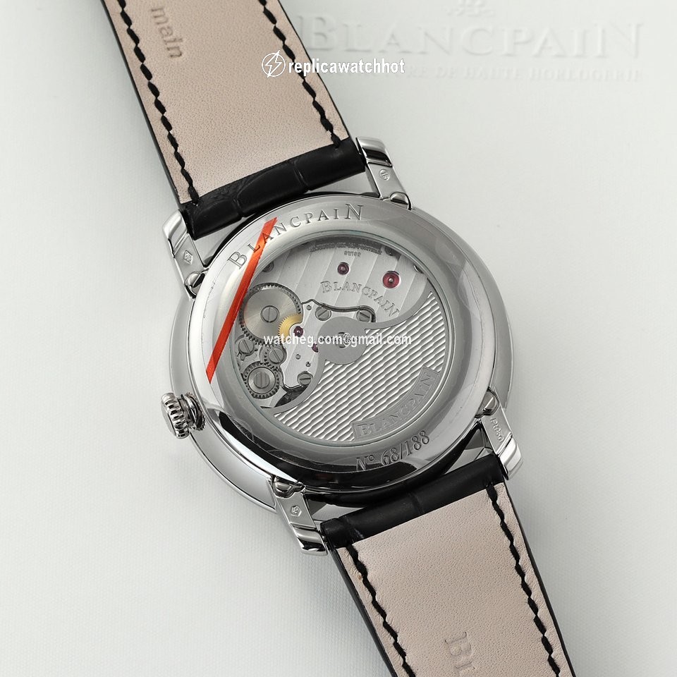Blancpain Villeret Mens watch Unisex Automatic Platinum 6659-3431-55b 2