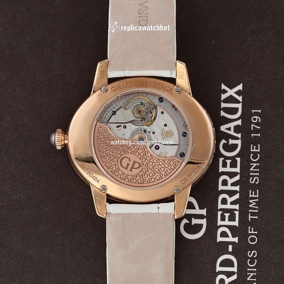 Girard Perregaux Cats Eye Womens watch Automatic Rose gold 80484D52A761-BK7A 2