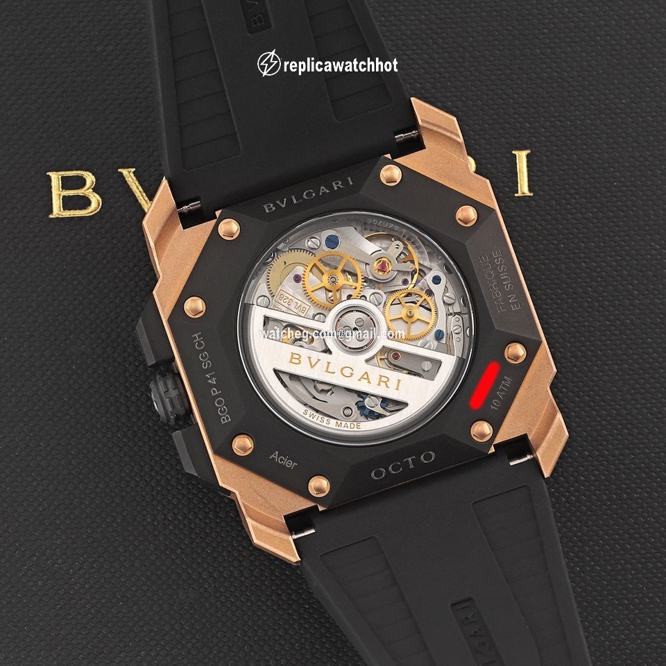 Bulgari Octo Mens watch Unisex Automatic Rose gold 103204 2