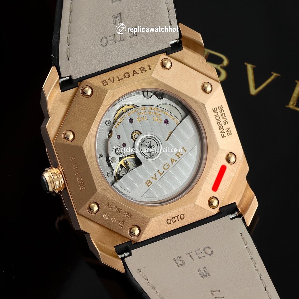Bulgari Octo Mens watch Unisex Automatic Rose gold 101963 bgop41bgld 2