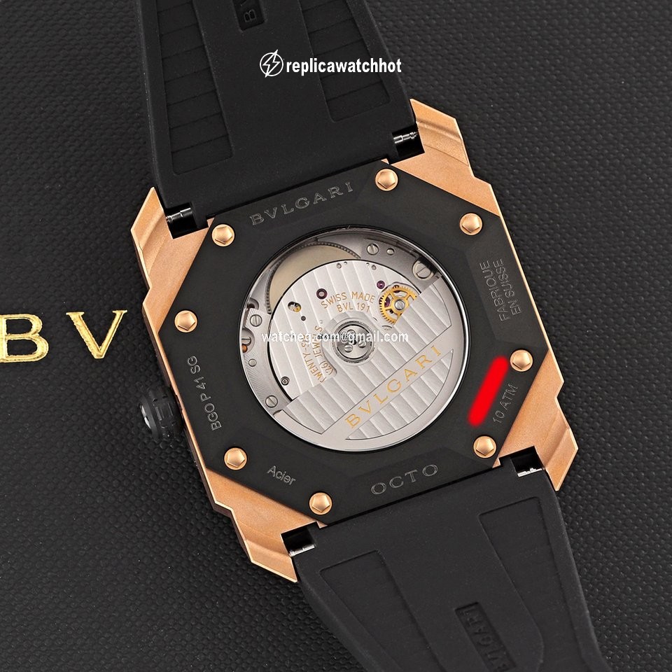 Bulgari Octo Mens watch Unisex Automatic Rose gold 103203 2