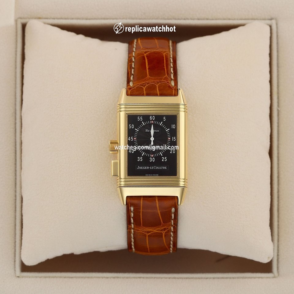 Jaeger-LeCoultre Reverso Memory Manual winding Yellow gold 255.140.822B 255.1.82 2