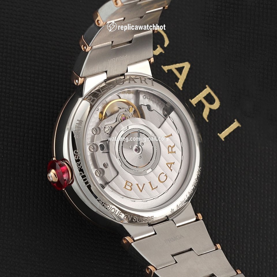 Bulgari Lucea Womens watch Automatic Gold Steel 102497 2