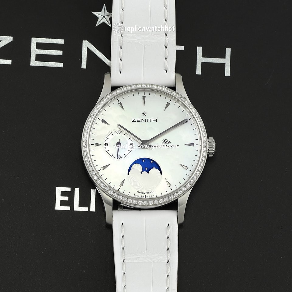 Zenith Elite Womens watch Automatic Steel 16.1225.692 80.c664 2