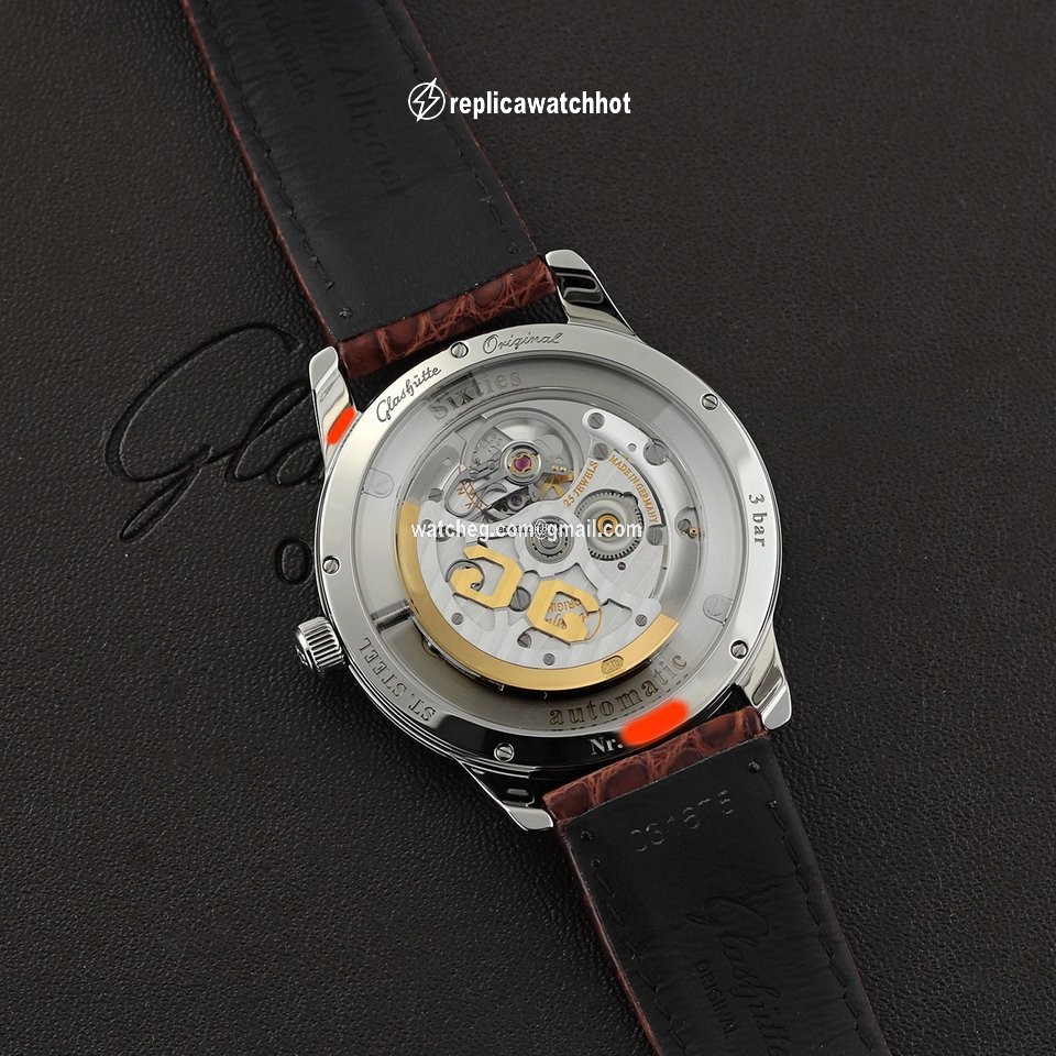 Glashtte Original Sixties Mens watch Unisex Automatic Steel 1-39-52-13-02-04 2