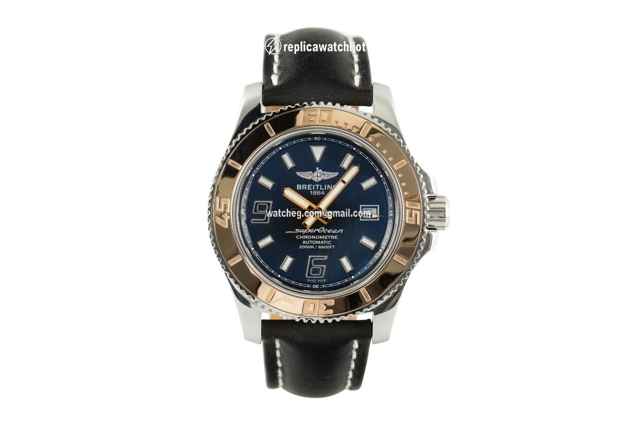 Breitling Superocean 44 Mens watch Unisex Automatic Gold Steel C17391 2