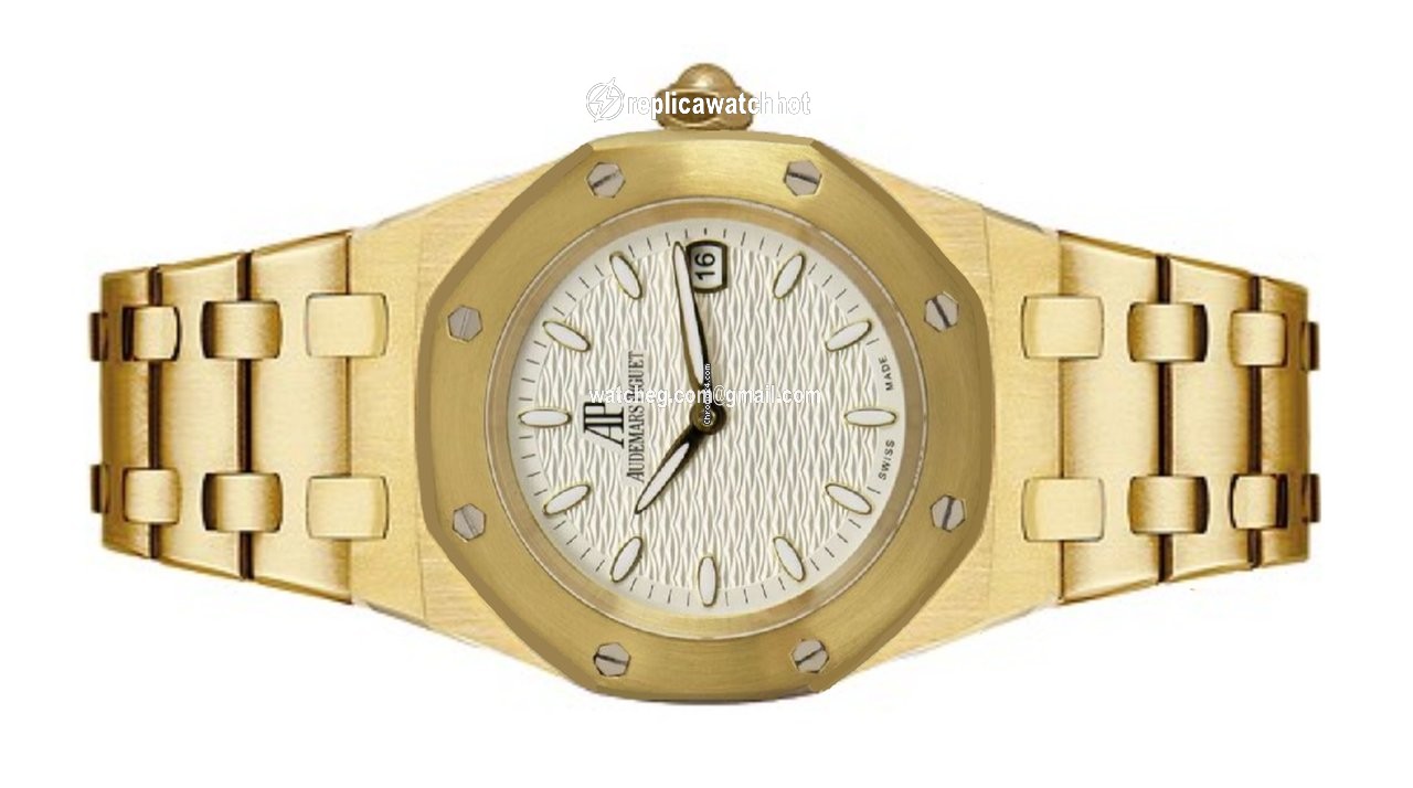 Audemars Piguet Royal Oak Lady Womens watch Yellow gold 67600BA.OO.D090CR.01 2