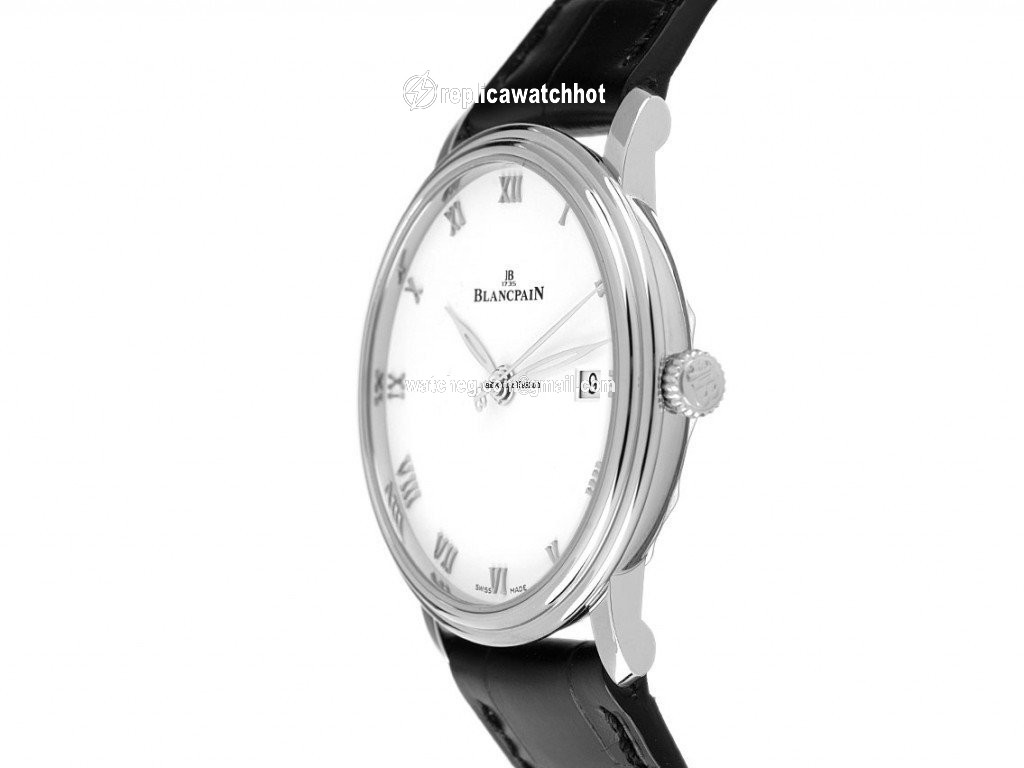 Blancpain Villeret Mens watch Unisex Automatic Steel 6224 11 27 55B 2